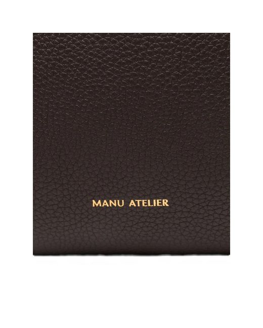 MANU Atelier Black Le Cambon East West Shoulder Bag