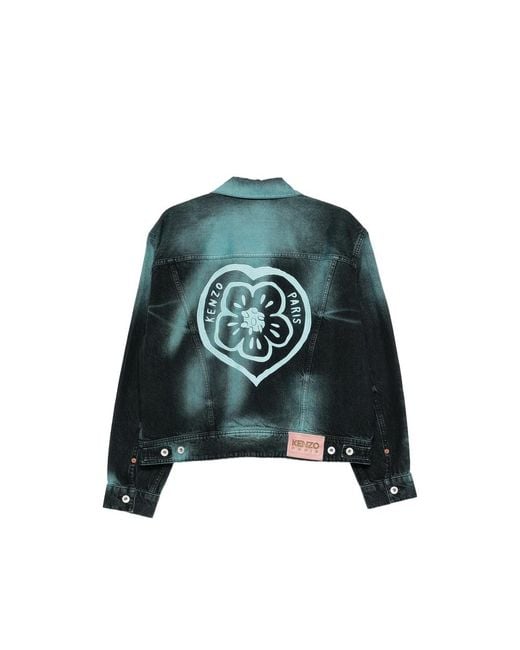 KENZO Green Jackets for men