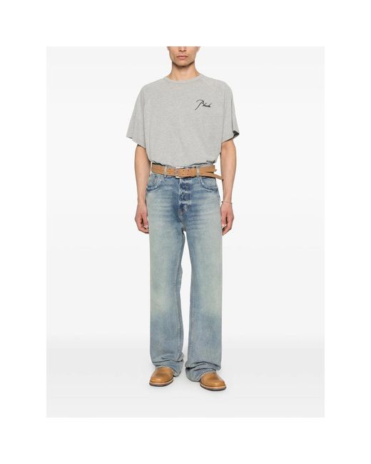 Rhude Blue Denim for men