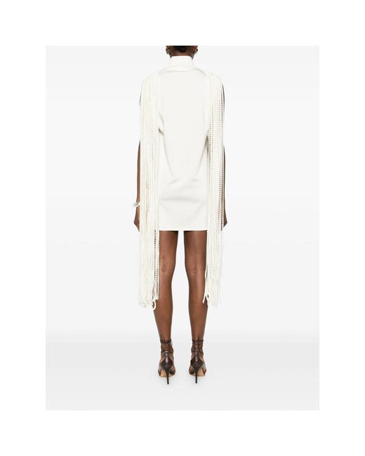 Alaïa White Alaïa Neutrals Dresses