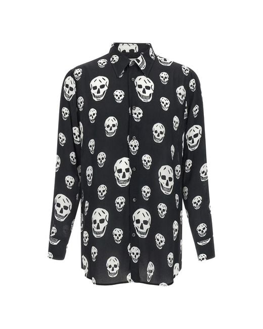 McQueen Black Shirts for men