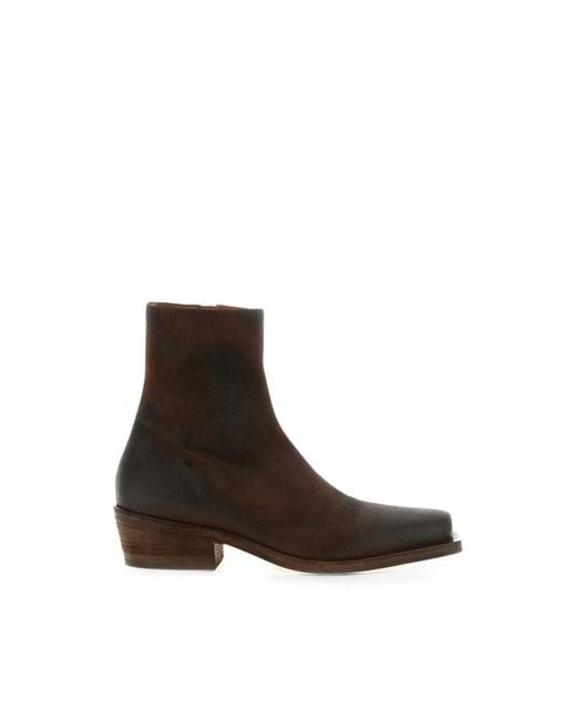 Marsèll Brown Tex Tex Ankle Boots for men
