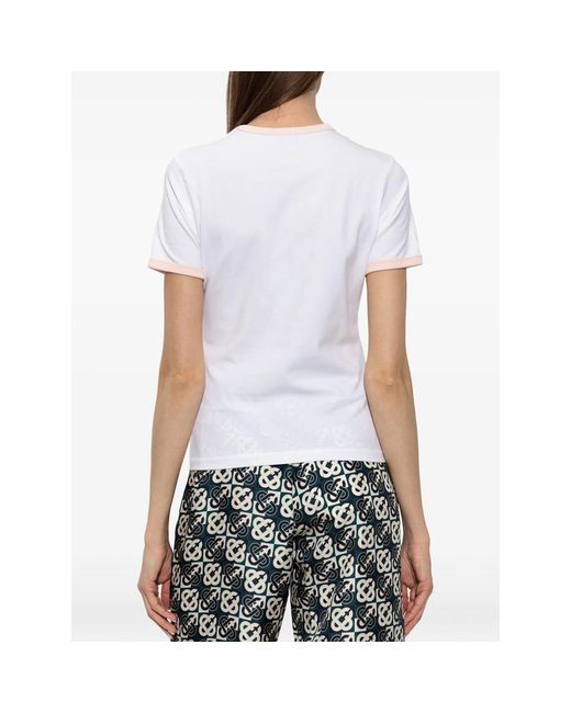 Casablanca White Casa Way Graphic-Print T-Shirt