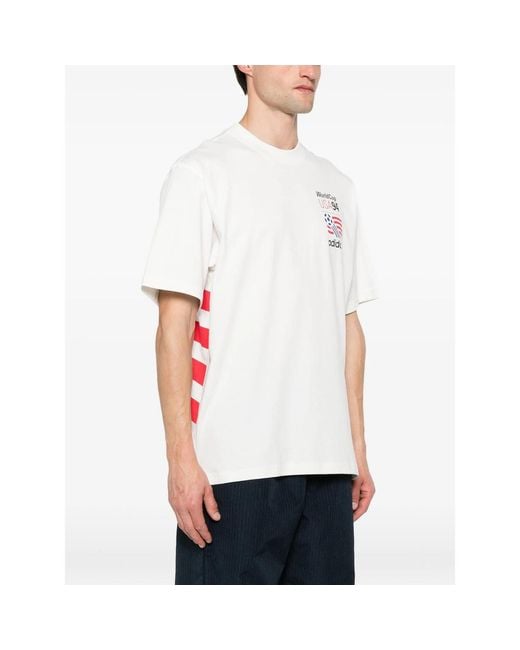 Adidas White T-Shirt for men