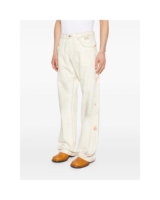 Rhude Natural Neutrals Denim for men