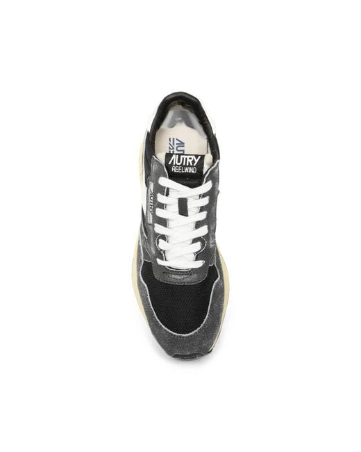 Autry Multicolor Panelled Sneakers for men