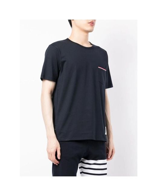 Thom Browne Blue T-Shirts & Vests for men