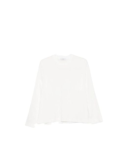 ELEH White Long-Sleeve T-Shirt