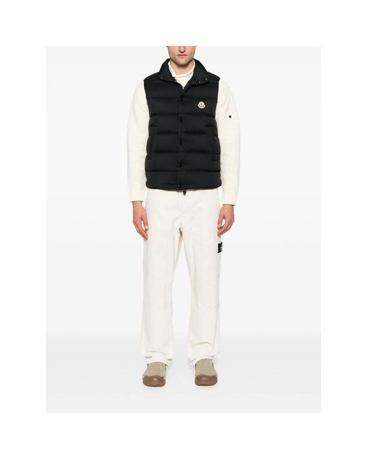 Moncler Black Tibb Gilet for men