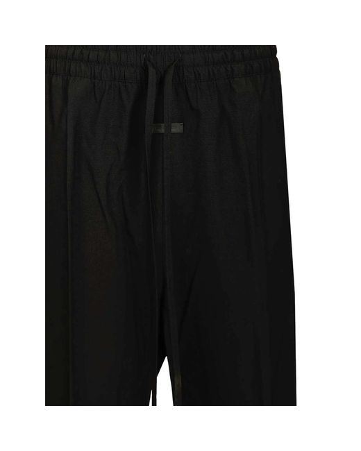 Fear Of God Black Wide Trousers for men