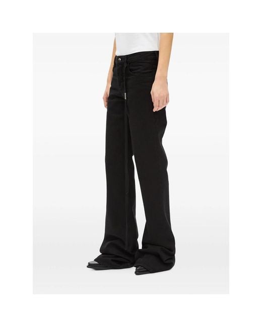 Ann Demeulemeester Black Toos Slim-Fit Jeans