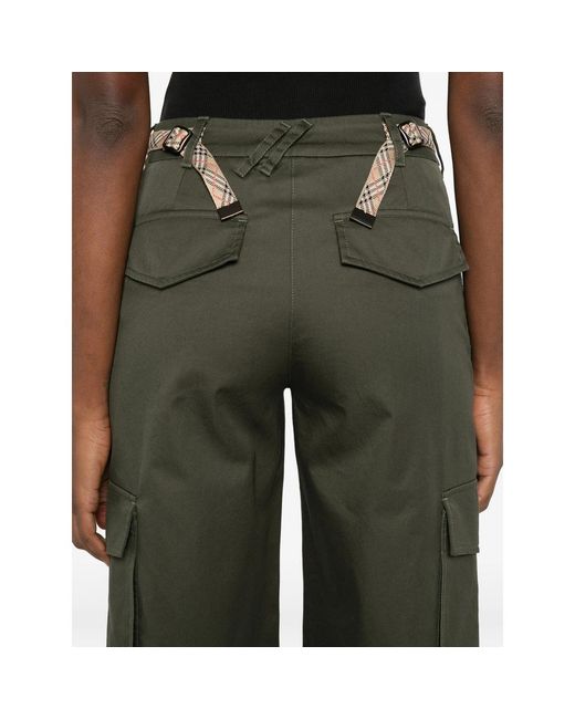 Burberry Green Trousers