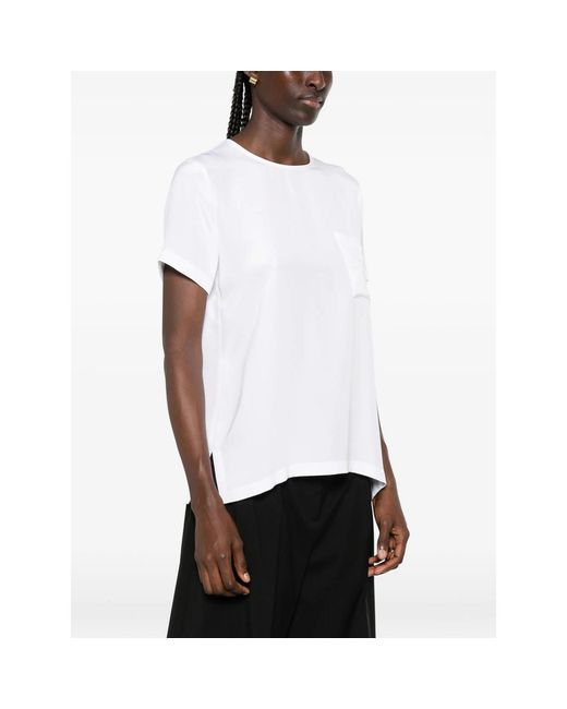 Max Mara White Tops