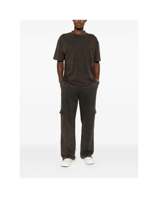 Represent Black Initial Oversized T-Shirt for men