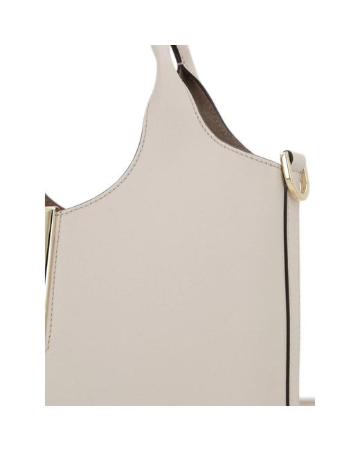 Tod's Gray Tote Bags