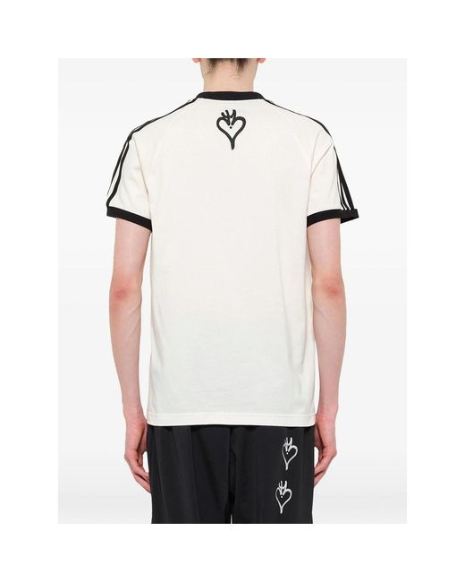 Y-3 White Chito Graphic Cali Tee for men