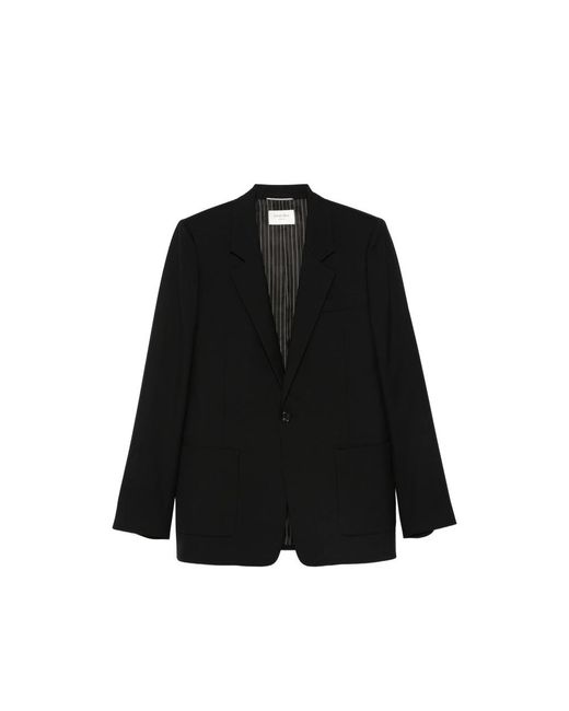 Saint Laurent Black Jackets for men