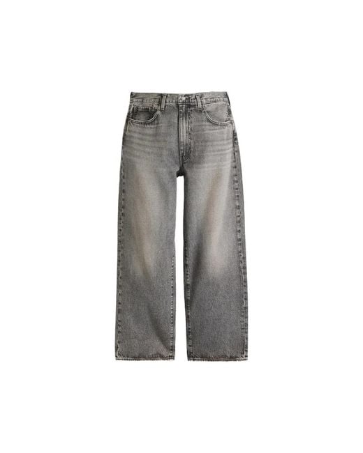 Levi's Gray 578 Baggy Jeans for men