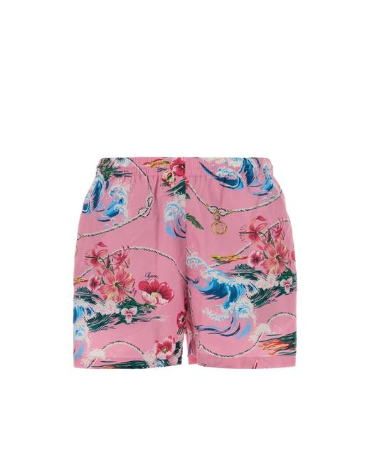 Gucci Purple Beachwear for men