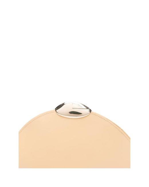 Benedetta Bruzziches Natural Small Belle De Jour Crossbody Bag