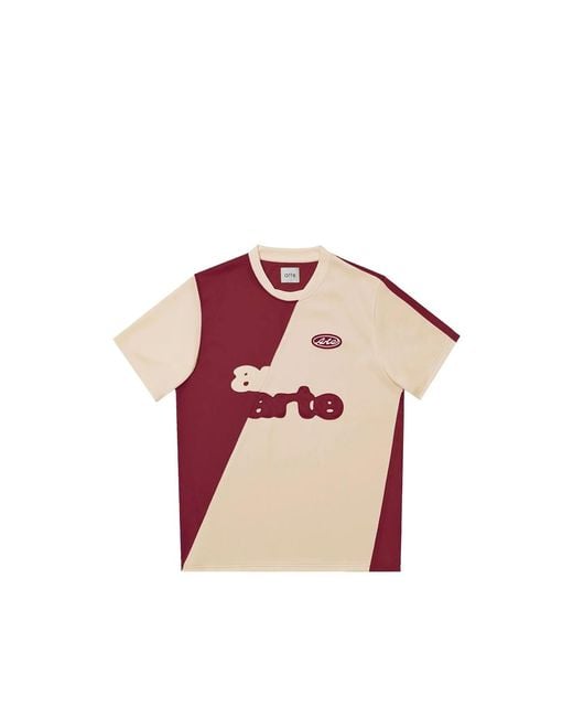 Arte' Pink Football T-Shirt for men