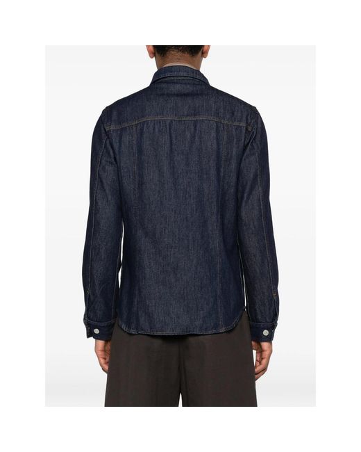 Dries Van Noten Blue Shirts for men