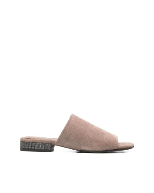 Brunello Cucinelli Brown Neutrals Shoes