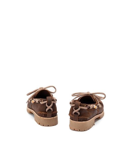 Golden Goose Deluxe Brand Brown Boat Shoes for men