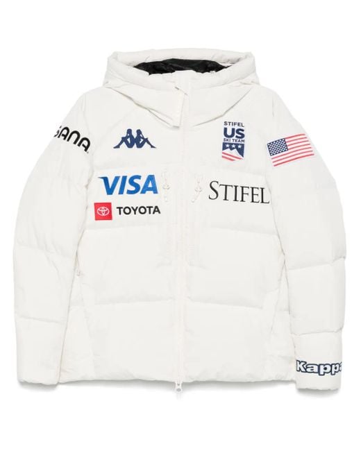 Kappa White X Us Ski Team 6Cento 668C Ski Jacket