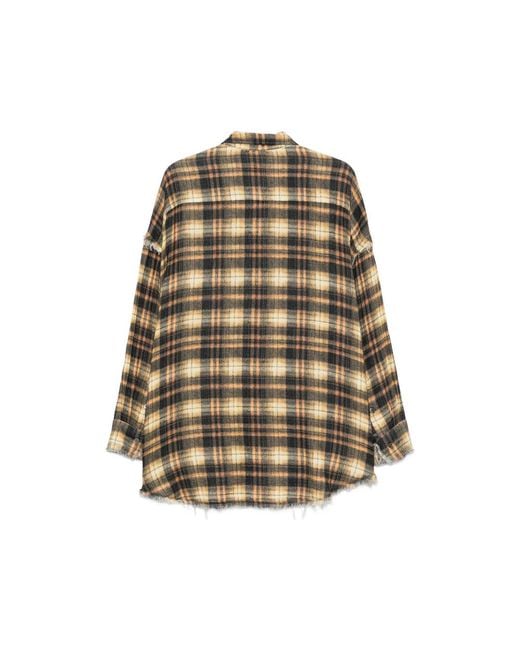R13 Natural Frayed-Hem Shirt for men