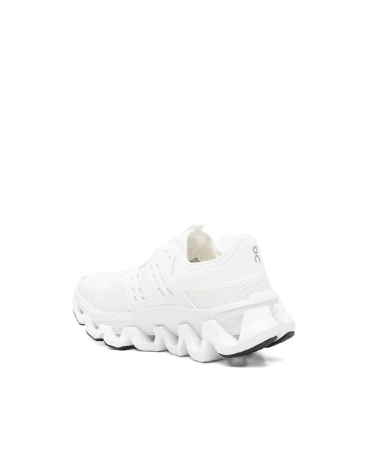 On Shoes White Cloudswift Amp Lace-Up Sneakers