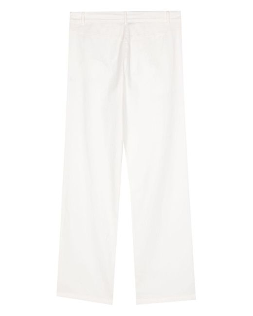 GIMAGUAS White Alex Cotton Trousers