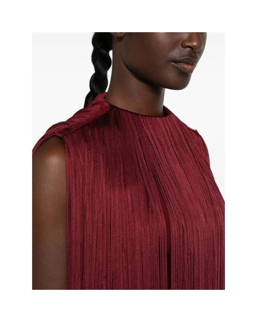 Cult Gaia Red Monica Mini Dress