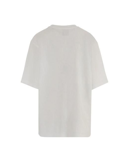 Casablanca White T-Shirt Organic Cotton for men