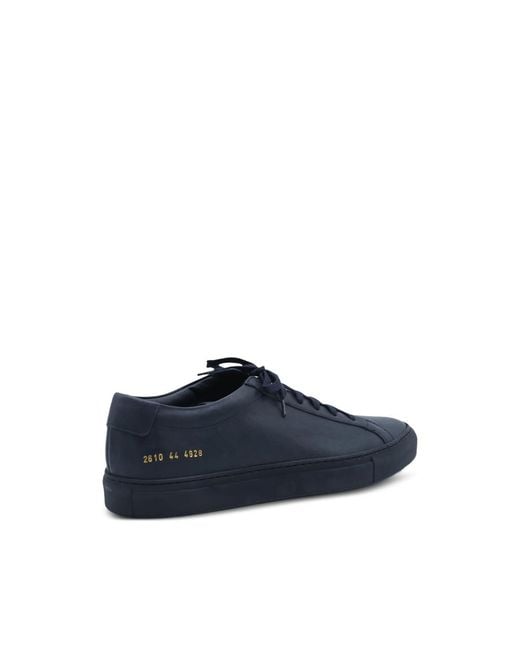 Common Projects Blue Achilles Sneakers for men