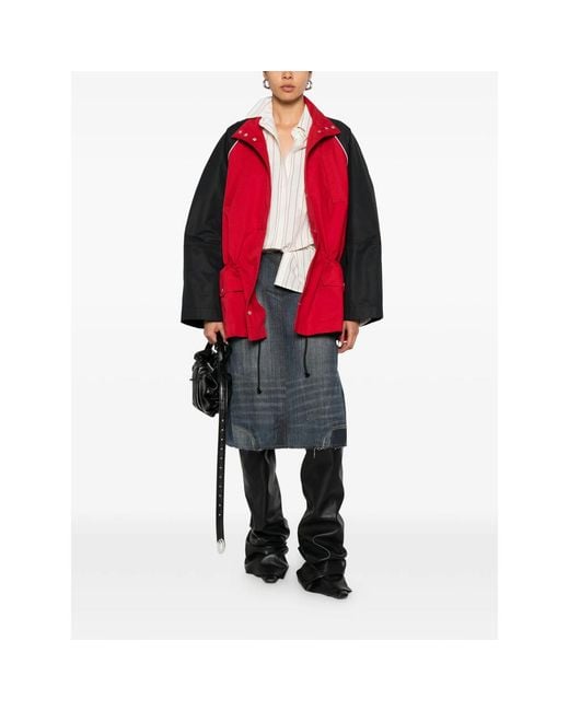Facon Jacmin Red Vegas Colourblock Jacket