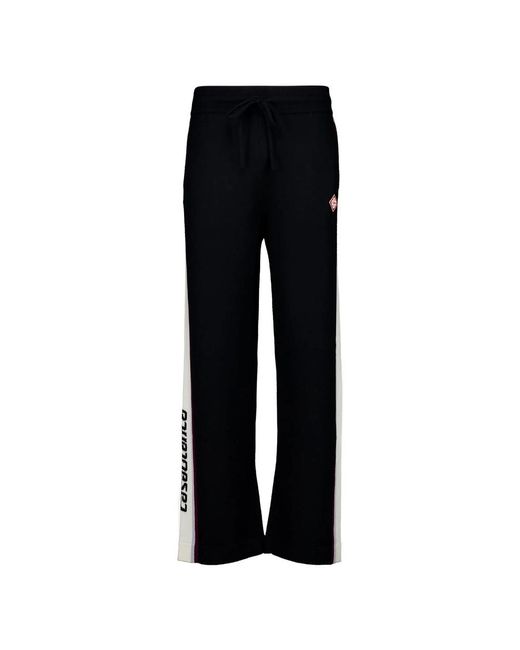 Casablanca Black Sweatpants for men