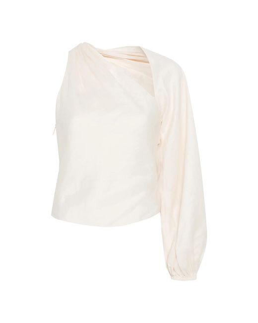 Self-Portrait White Neutrals Tops