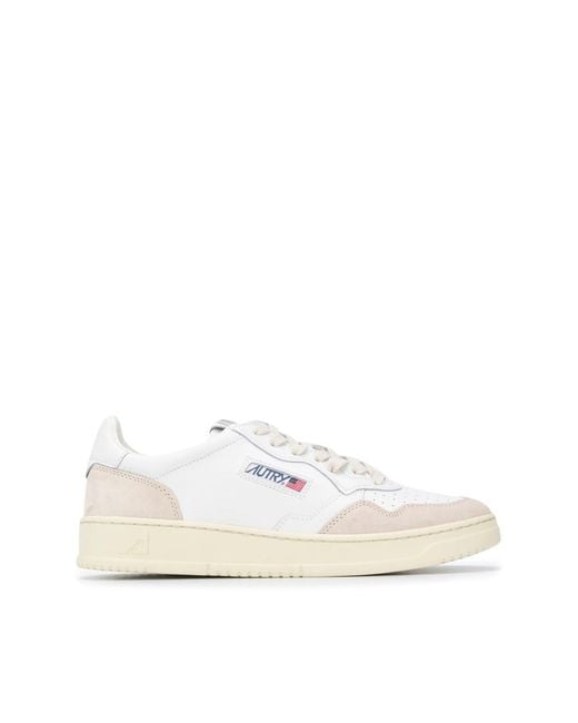 Autry White Sneakers for men