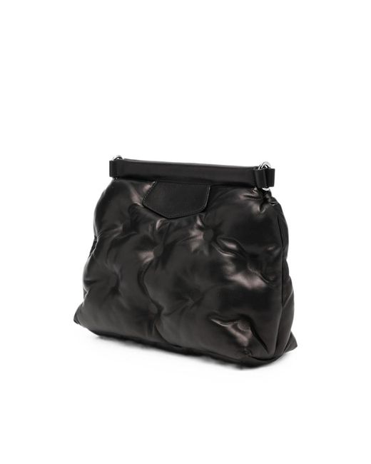 Maison Margiela Black Glam Slam Clutch Bag