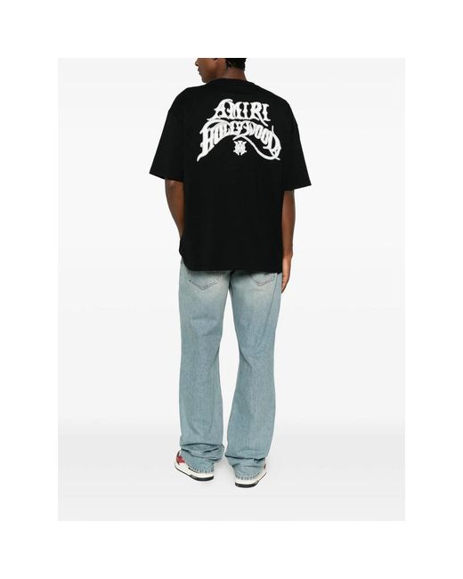 Amiri Black T-Shirts & Vests for men