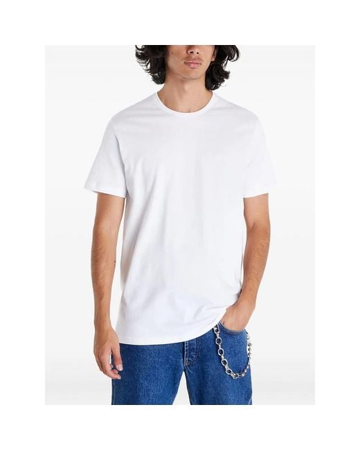 Boss White Crew Neck T-Shirt for men