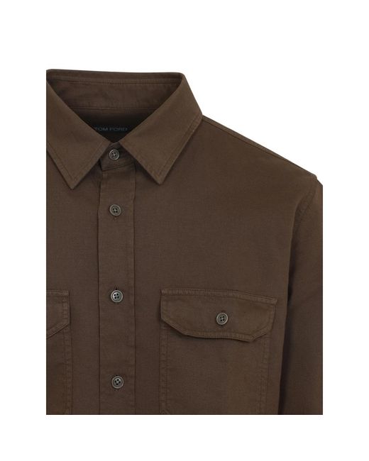 Tom Ford Brown Shirts for men