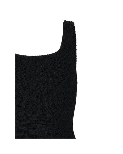 Hunza G Black Swimsuits