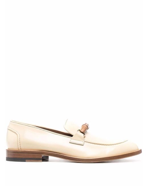 CASABLANCA Natural Bamboo-detail Loafers for men