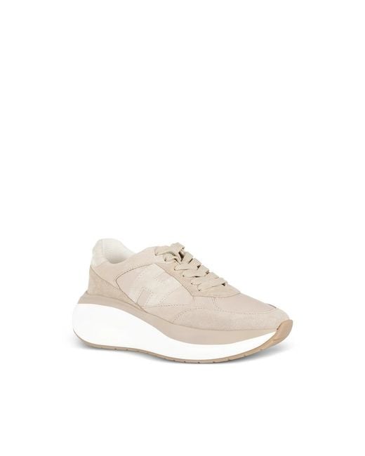 Hogan Natural Sneakers Neutral Leather for men