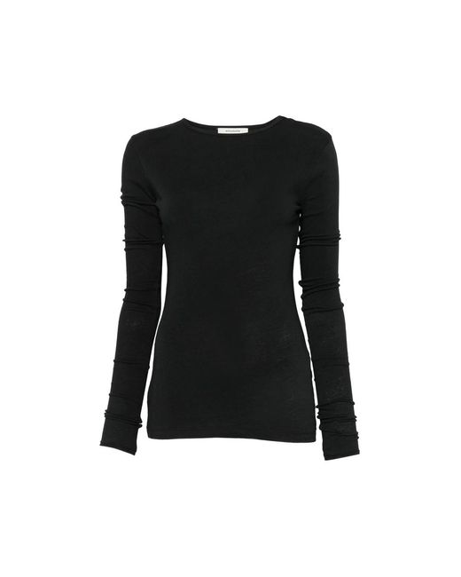 Entire studios Black Long-Sleeve T-Shirt for men