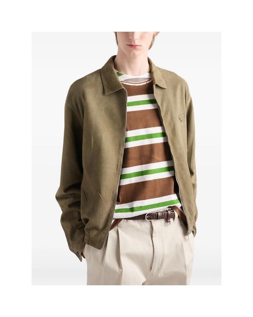 Prada Green T-Shirts & Vests for men