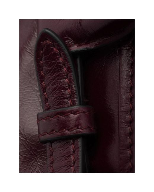 Prada Purple Bonnie Leather Mini-Bag