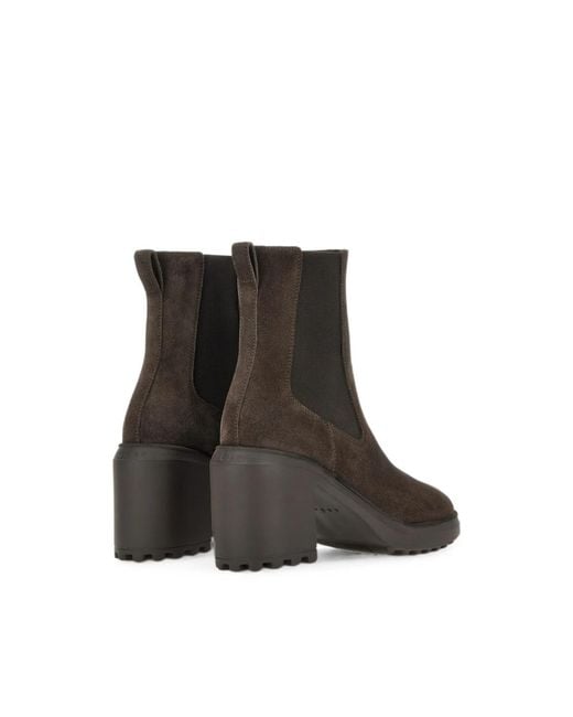 Hogan Brown H724 Boots